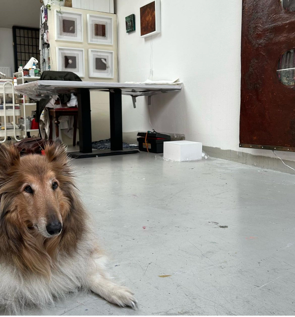 Jack im Atelier